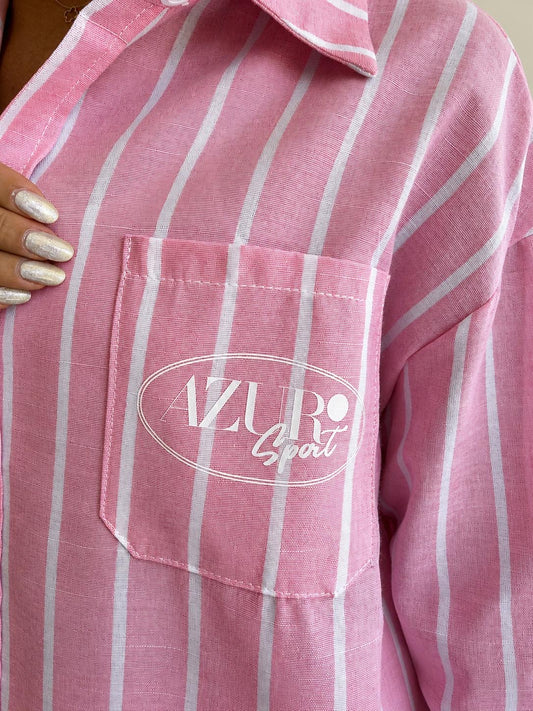 azur sport blouse