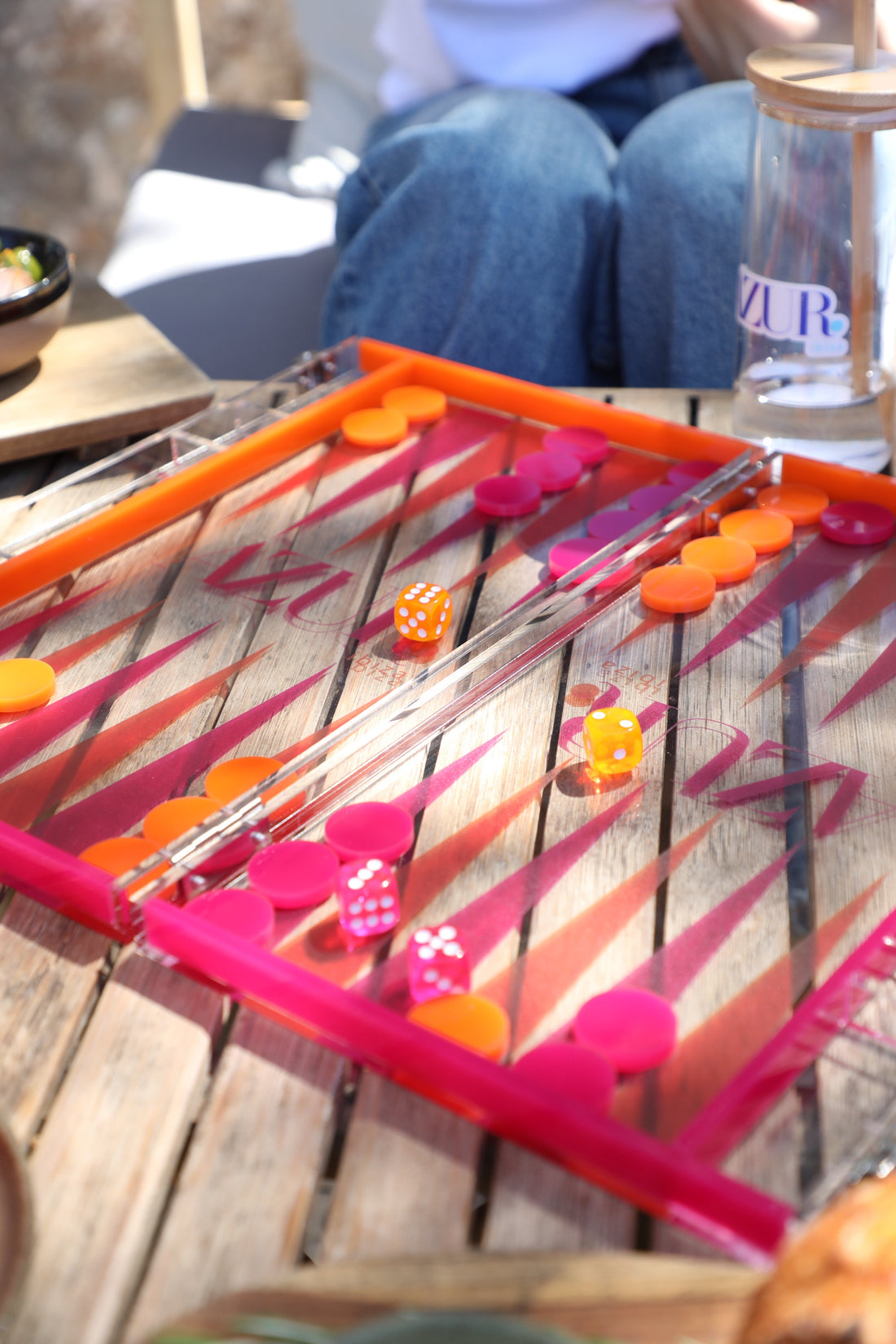 Azur Ibiza Backgammon Game